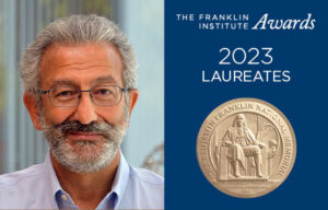 Nader Engheta receives the 2023 Benjamin Franklin Medal in Electrical Engineering