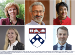 Photos of five faculty from UPenn who are elected to the American Academy of Arts and Sciences in 2023